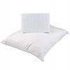 Hotel Bedding 160x200 White DAMASK WITH BOTTOM TUBE 2x Pillowcase 70x80