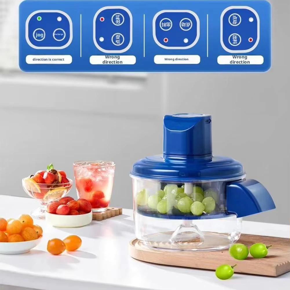 Rechargeable Fruit Peeler Automatic Electric Grape Peeler Machine For Grapes Cherry Tomatoes Garlic Kitchen Fruit Tool