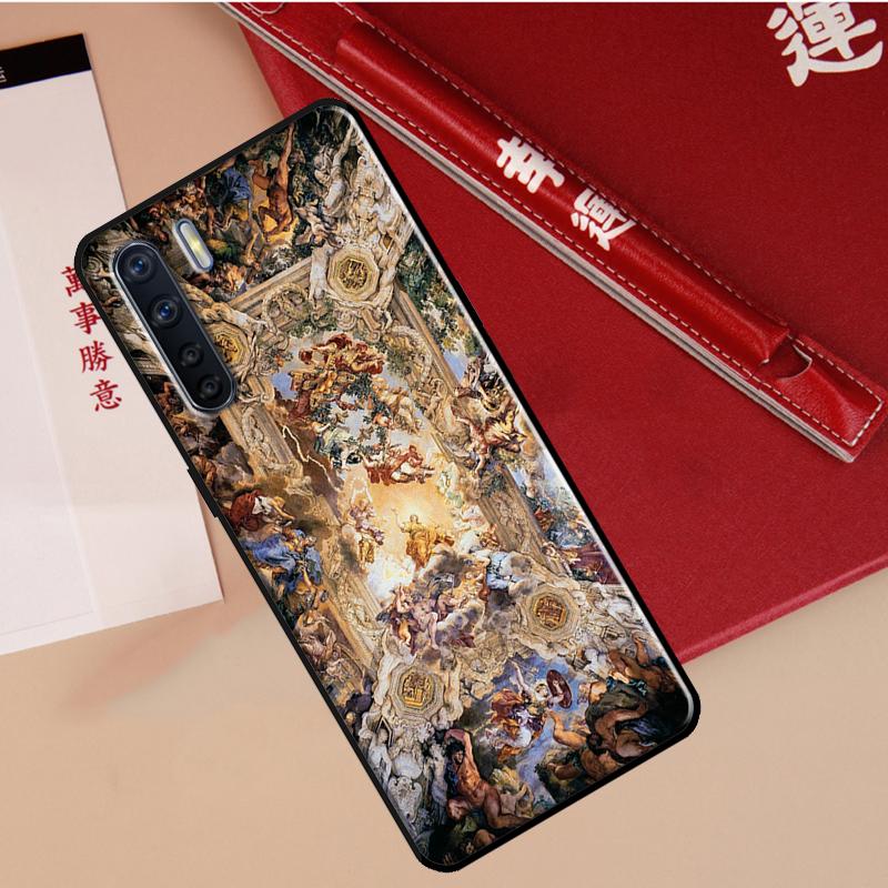 Чехол-картина эпохи Возрождения Для Oppo A94 A18 A74 A57 A17 A77 A38 A58 A78 A98 A54 A80 A60 A40 A96 A76 A16 A15 A5 Pro
