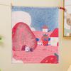 Cartoon Handkerchief Towel 34x40cm Pure Cotton Dish Cloth Cute Kitchen Towel  Home Restaurant