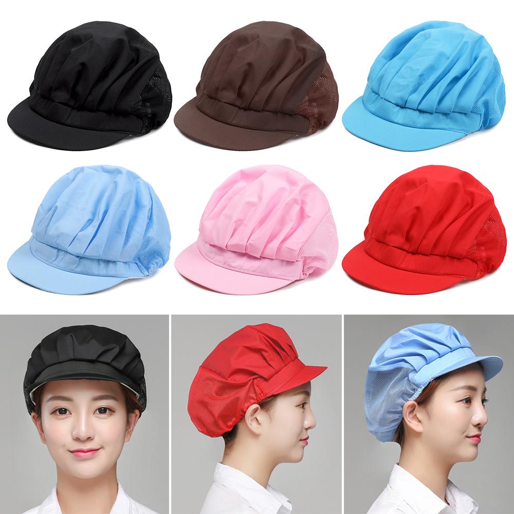 Work Wear Catering Hotel Canteen Chef Cap Food Service Hair Nets Cook Hat