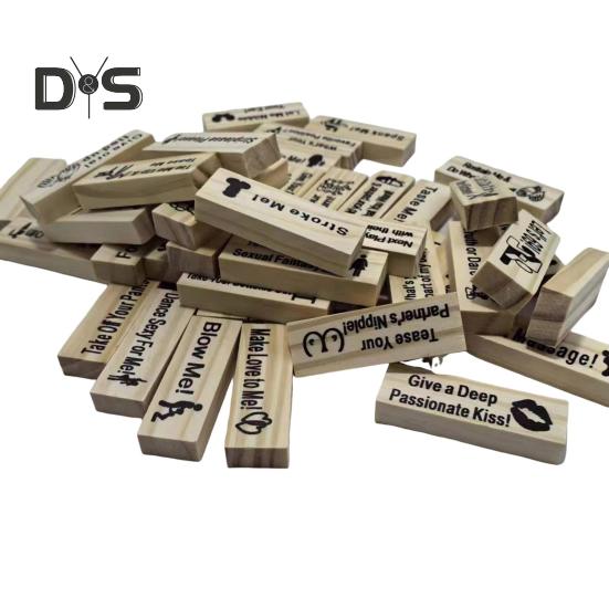 Набор блоков для свиданий «Башня» для взрослых. Набор сборных строительных блоков. Игра «Башня» для пар. Вечер свиданий.