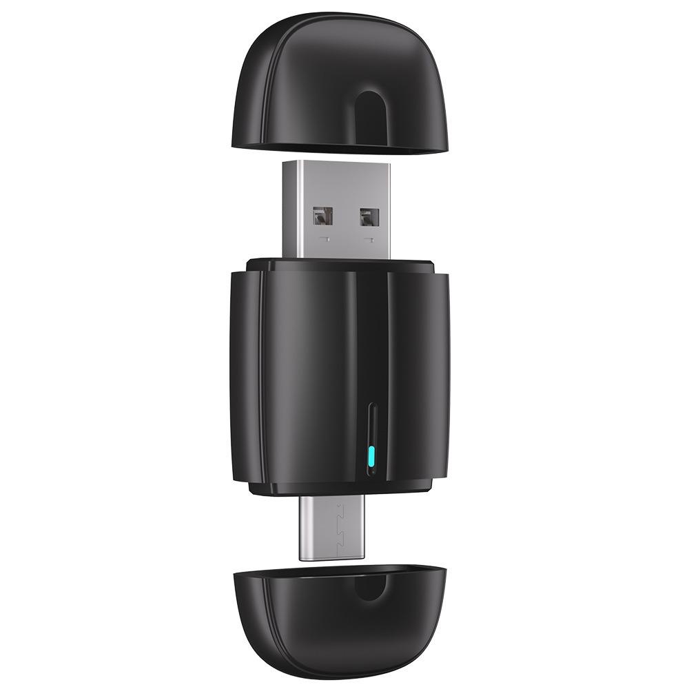 Wireless CarPlay Box Dual Port Auto Adapter for Car Connectivity Fast Transmission