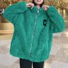 Fleece Jacket Women's New Winter Fleece Autumn and Winter Fleece Short Sweater Thick