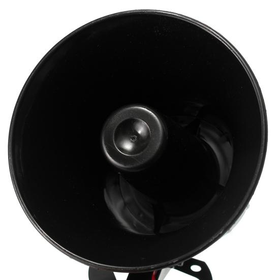 7 звуков громкого рога полицейской пожарной машины предупредительная сигнализация 150 дБ сирена PA динамик