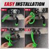 2 Pack Green Soft Shackle 57,000 LBS Breaking Strength 1/2 Inch X 22 Inch With Protective Sleeve For Off-Road Sailing Trucks 4X4 UTV Synthetic Road