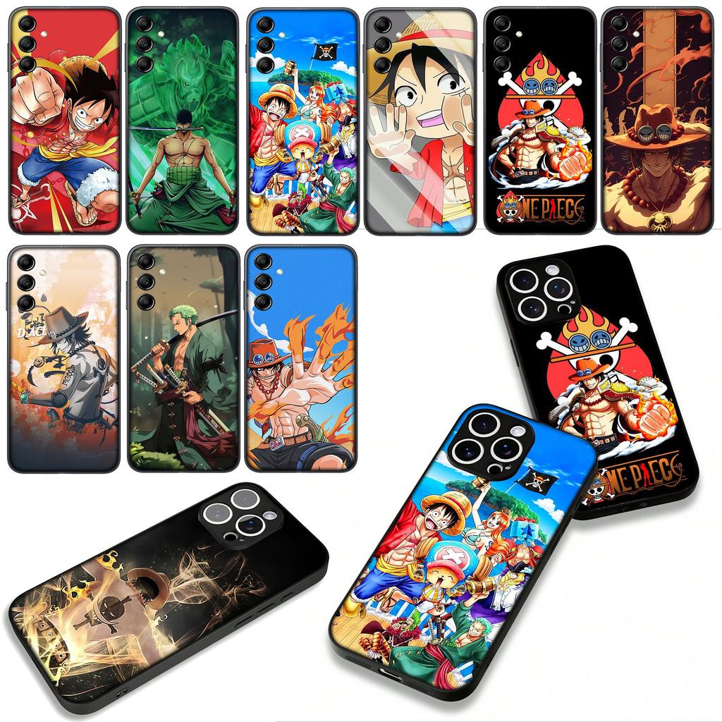 Чехол для телефона Luffy Zoro One Pieces Ace для Apple iPhone 17 16 11 Pro XS Max XR 6 7 8 Plus 16E SE 2020 Air 5 SE2
