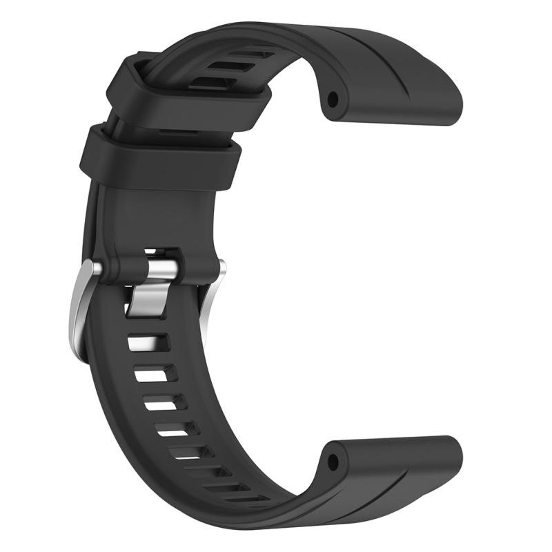 Силиконовый ремешок для часов, совместимый с умными часами Garmin Descent G1, с пряжкой из нержавеющей стали, спортивный