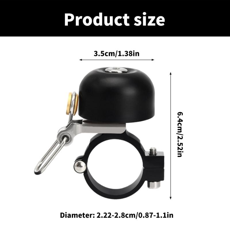 Cycling Horn Bike Handlebars Bells Replacement Mountain Bicycles Bells Road Bike Bells Handlebar Horn Easy to Install