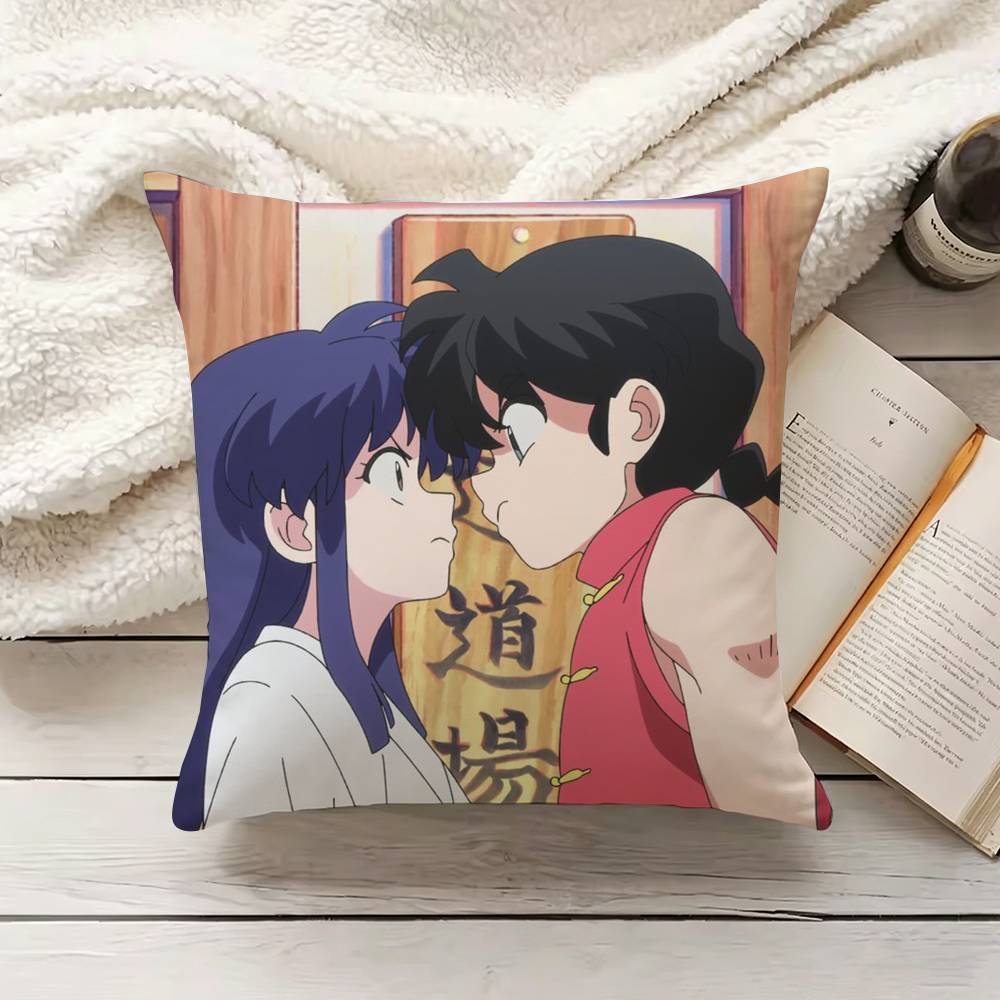 RRanma Pillow Cover Sofa Cushion Cover Home Room Decoration Children Gift