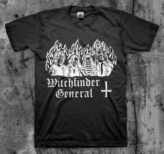 Witchfinder General 'Burning A Sinner' T Shirt