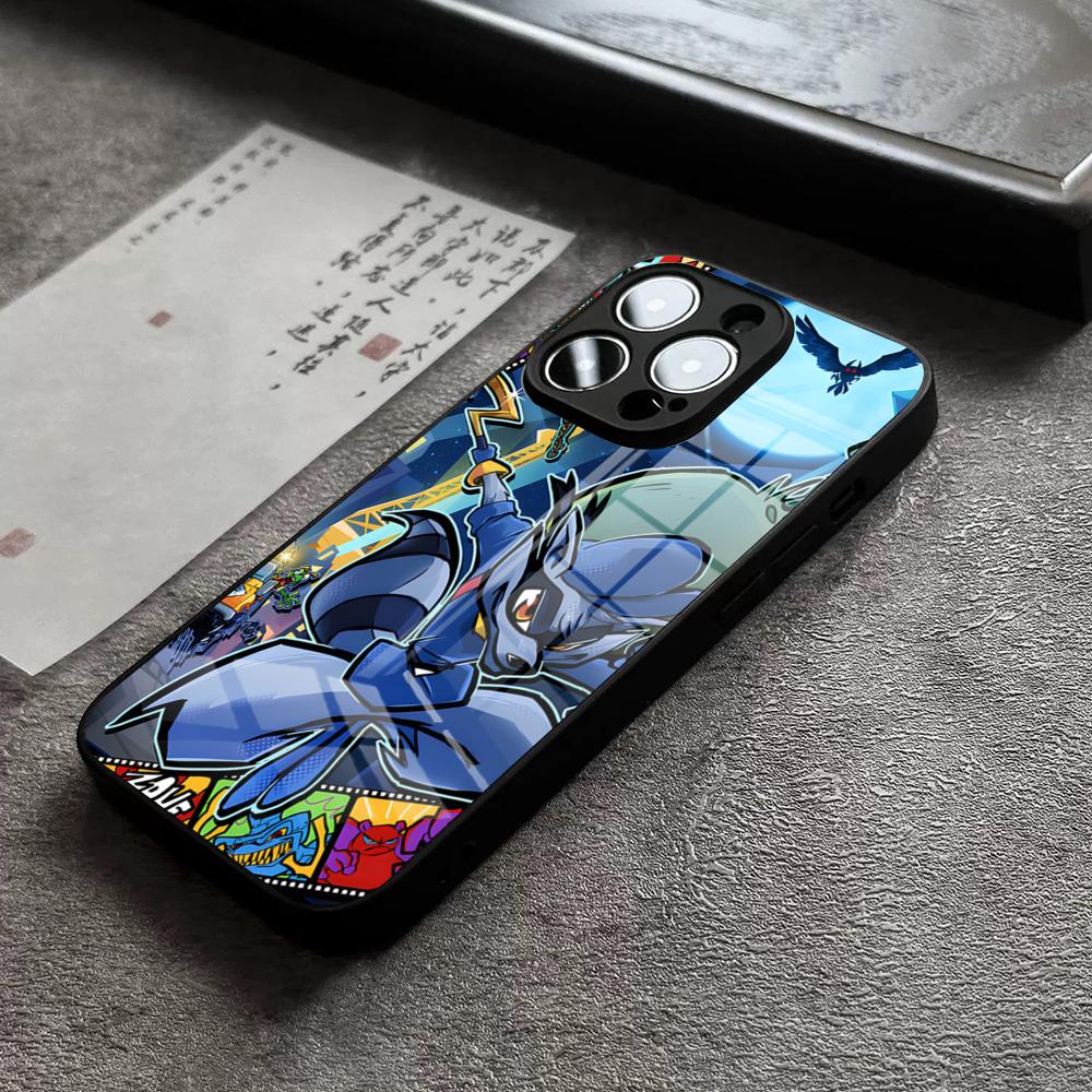 Sly Cooper Phone Case For iPhone 18 17 16 Pro Max 15 Plus 14 Pro 12 11 13 Mini X XR XS Max SE Glass Cover