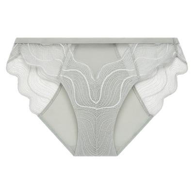 FW22 Сексуальное кружевное сетчатое дышащее бикини нижнее белье Женское нижнее белье Серый QF6950AD-5FG