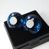 A+ CERTIFIED Blue Sapphire 55Ct Round Cut Loose Gemstone Pair for Jewelry Making