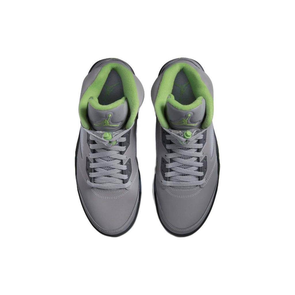 Air Jordan 5 Retro Green Bean 2022 Мужские кроссовки Серый Серебристый Flint-Grey DM9014-003