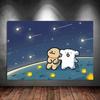 Maltese and Golden Retriever 100% Round Full Drill 5D DIY Diamond Painting Embroidery Cross Stitch Rhinestone Décor