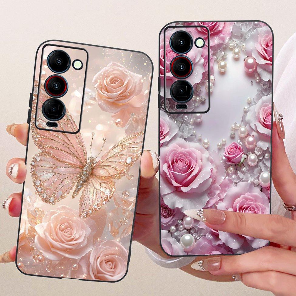 Чехол для телефона Tecno Camon 18P Чехол CH7 Милый Кот Модный Забавный Расписной Fundas Для Tecno Camon 18P Корпус
