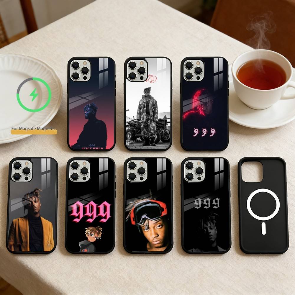 Чехол для телефона рэпера J-Juice W-wrld Для iPhone 14,16,15,13,17,12,Plus,Pro,Max Магнитный Для Magsafe Матовый Чехол