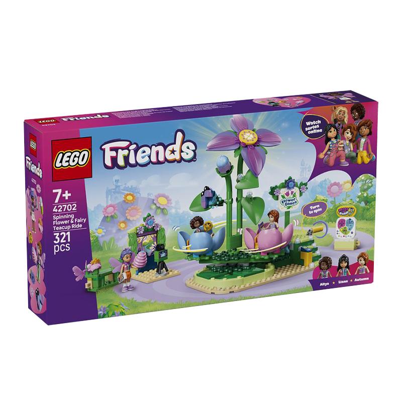LEGO 42702 Friends Spinning Flower and Fairy Teacup Ride