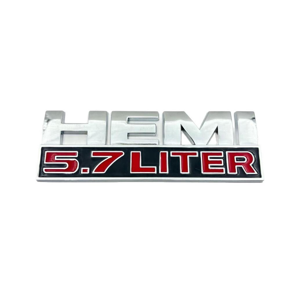 Металлическая декаль 5.7L HEMI для Dodge RAM 1500/2500, наклейка для модифицированного автомобиля