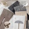 Детские зимние хлопковые леггинсы на флисовой подкладке с lambswool для подтяжки бедер, теплый дизайн длиной 3/4