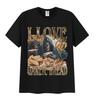 Funny Lover Gothic Garlic Meme Graphic T Shirts Men's Women Vintage Skeleton Summer Cotton Short Sleeve T-Shirt Loose Streetwear