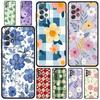 Чехол для телефона Samsung Galaxy A17 A15 A13 A51 A71 A41 A31 A21S A07 A03S A05 A35 A55 A23 A25 A33 A53 A73 5G Стильный Цветок