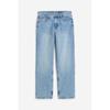 H M 90s Low Rise Baggy Jeans ligHt deniM Blue