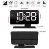 Table Clock HD Large LED Display Digital Adhan Prayer Smart Alarm Clock Desk Digital Auto Dimming for Bedroom Room Accessories