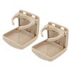 2pcs Foldable Car Cup Holder Vehicle Door Drink Holder with Screws for Marine Suv Van Boat