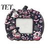 Cute Theme Picture Frame Halloween Photo Frame, Wooden Desktop Holder for Spooky Party Decoration Supplies And Festive Home Decor, Vintage Tabletop