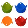 4Pcs/Set Silicone Egg Poacher Poaching Pods Pan Non Stick Egg Baking Cups Tools ARI