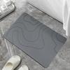 Toilet Door Non-slip Mat Absorbent Stone Bath Mat Entryway Rugs Bathroom Rugs Floor Mat Quick Drying Diatomite Stone Shower Mat