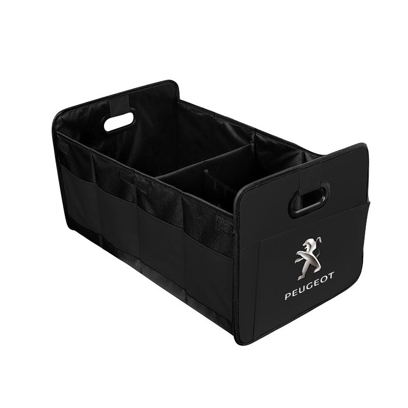 Large Capacity Foldable Car Trunk Storage Box For Peugeot 208 308 206 307 207 3008 407 508 2008 5008 301 406 408 607 4008 Rifter