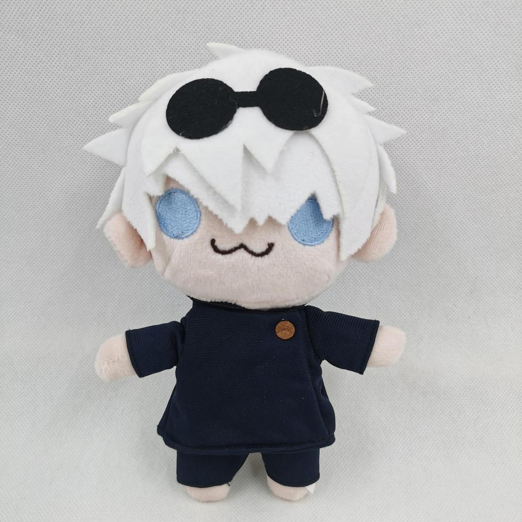 "Jujutsu Kaisen Plush Dolls: Gojo Satoru, Yuji Itadori & Megumi Fushiguro Collectibles Set"