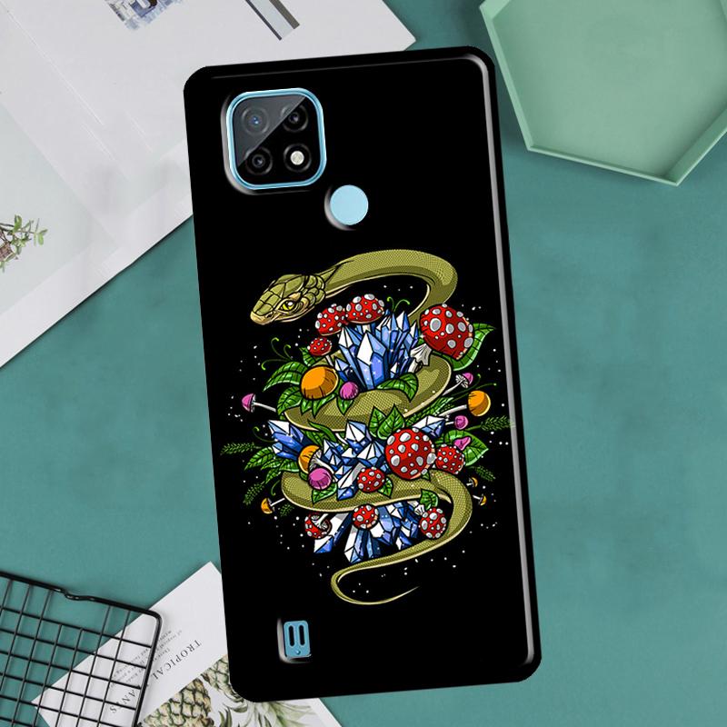 Грибы Хиппи Волшебный гриб Чехол для OnePlus Nord 2 9 10 Pro 9R 10R 8T Чехол для Realme GT Master Neo 2 3 8i 9i 8 Pro