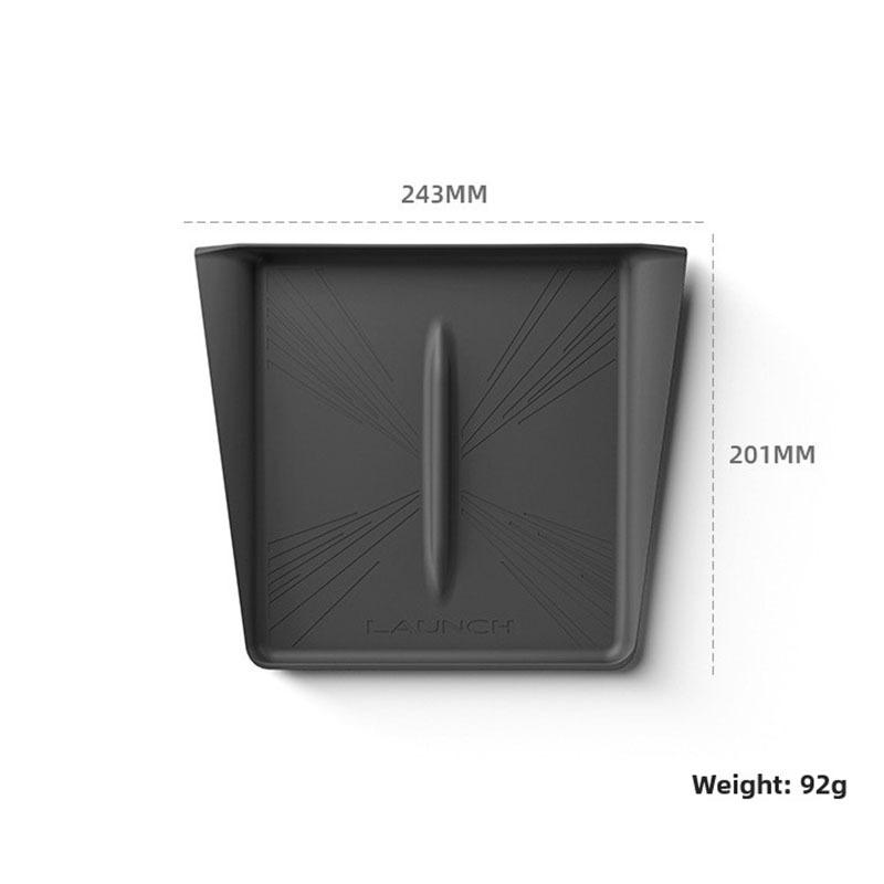 Wireless Charging Silicone Pad Anti-skid Pad For Tesla Model Y Juniper 2025 2026 Launch Car Central Control Interior Accessories