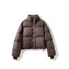 Womens Short Puffer Coat Loose Thick Cotton Padded Jacket Trendy Winter Warm Outerwear