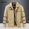 Danmo повседневная тонкая куртка мужская плюс размер весенне-осенние мужские куртки-карго пальто весенние и осенние куртки