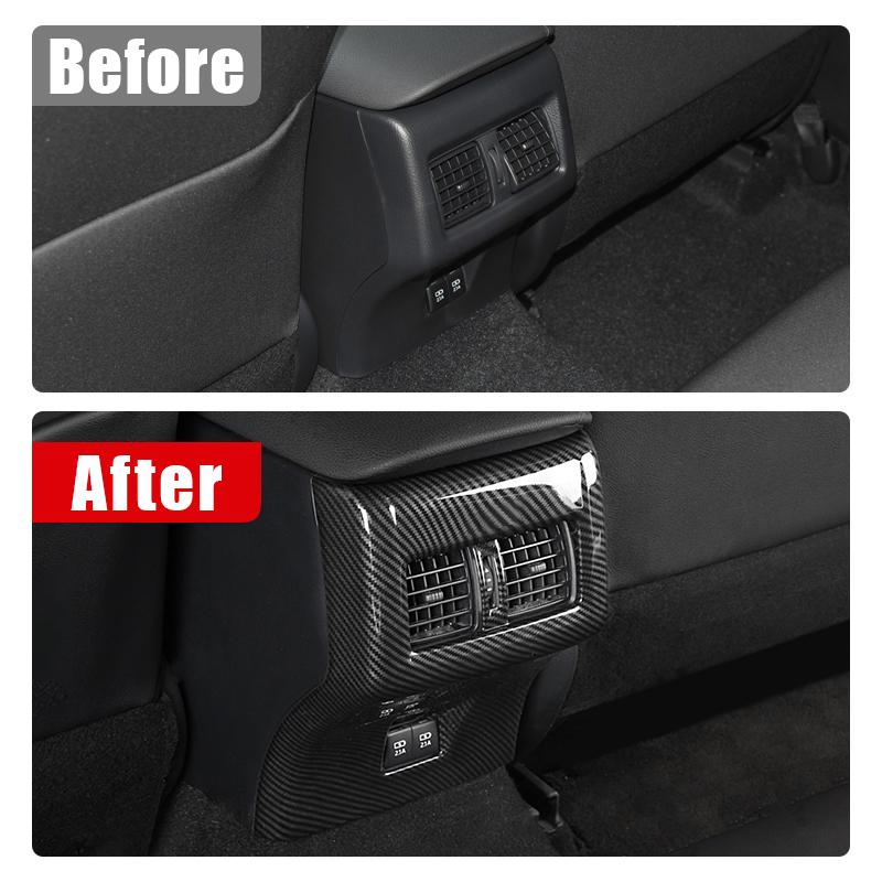 Для Toyota Camry XV70 2018-2022 2023 внутренний подлокотник заднего ряда средний противоударный чехол USB панель накладки автомобиля