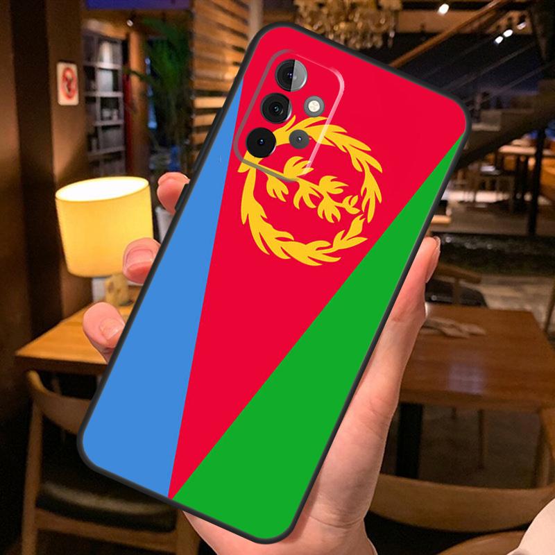 Чехол Флаг Эритреи для Samsung Galaxy A54 A34 A14 A52 A32 A12 A13 A33 A53 A15 A16 A36 A56 A26 A06 A35 A55