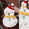 Christmas Hand Towel With Hanging Loop Coral Fleece Quick-drying Fingertip Towel For Kids Kitchen Bathroom Soft Multi-Purpose Towel