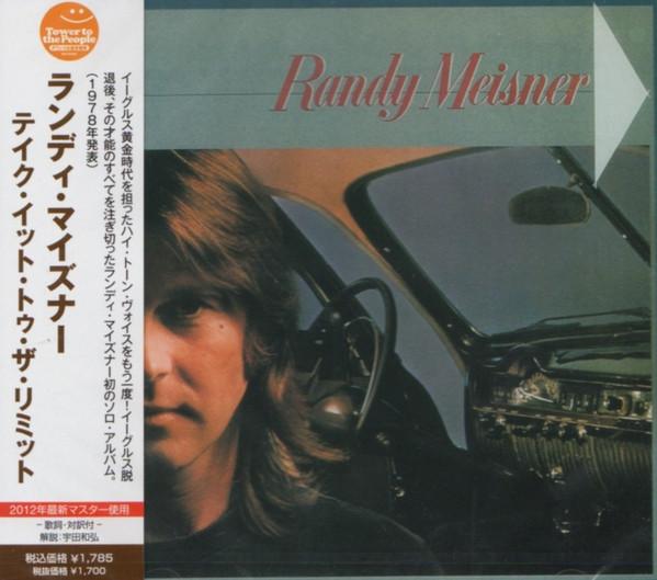 CD RANDY MEISNER - Randy Meisner WQCP1260 Asylum Records 2012 Japan ObiRock Used