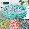 100Pcs Children's Toy Balls Odor-free Elastic Safe Thickened Large Size Color Cognition Multicolor Macaron Color Pit Balls Swimming Pool Toy