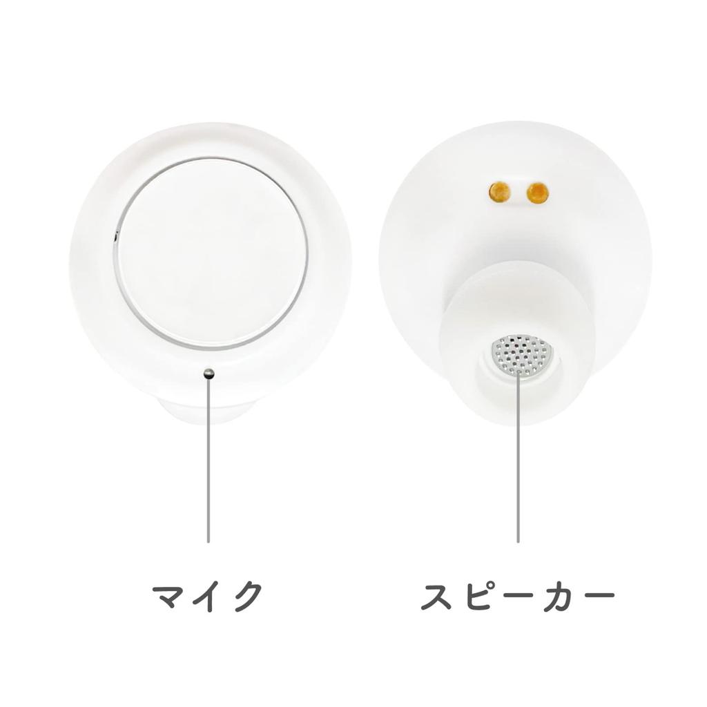 Gourmandise Moomin Completely Wireless Stereo Earphones Little My W54 X X D33mm MMN-45B H33.5