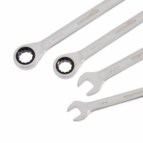 Basic Ratchet Wrench Set, Metric, 5 Pieces