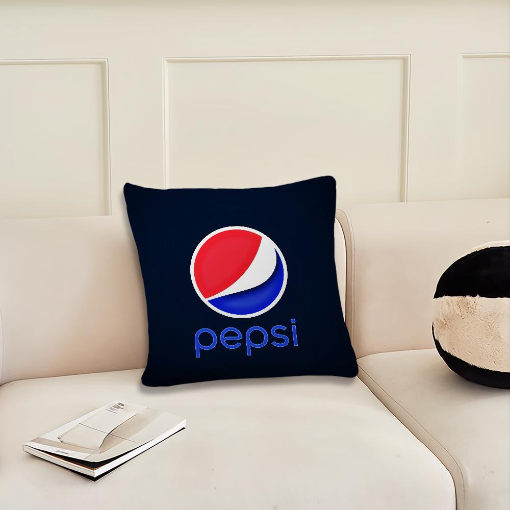Наволочка Living Logo Room Изголовье Офис Синяя подушка Спальня Забавная подушка Диван Дневной сон P-Pepsi Наволочка