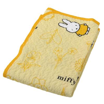 Наматрасник Nishikawa Miffy одинарный, стирающийся, Bruna DB3619, цветочный узор, желтый, CM03600009