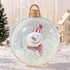 60cm Christmas Ball Ornaments Outdoor Indoor Luminous LED Christmas Decoration Ball Balloon Christmas Tree Ball Christmas Gift