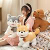 50cm Stuffed Simulation Dogs Plush Chihuahua Husky Teddy Shiba Inu Toy Children Kids Birthday Christmas Gifts Plush Animal Toy